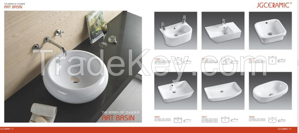 Ceramic wash basins Art Basin