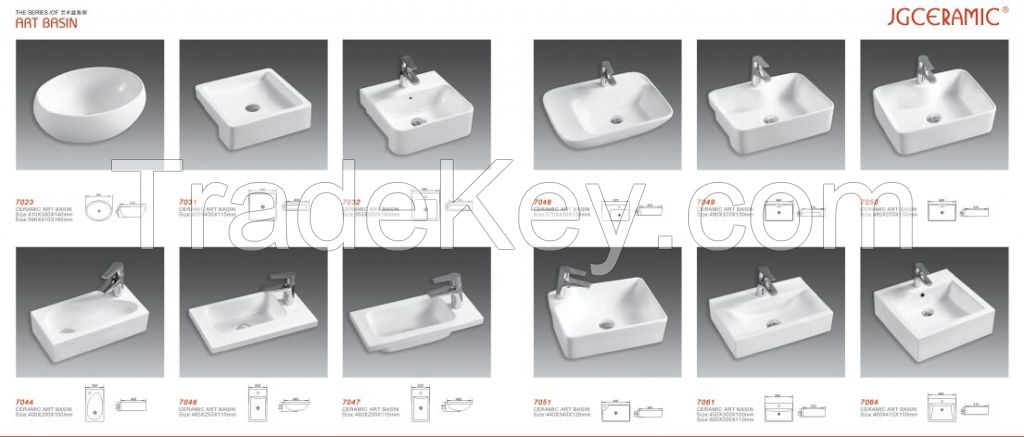 Ceramic wash basins Art Basin