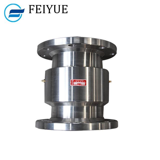 6 inch Stainless steel low speed high pressure oil rotary joint for pipe