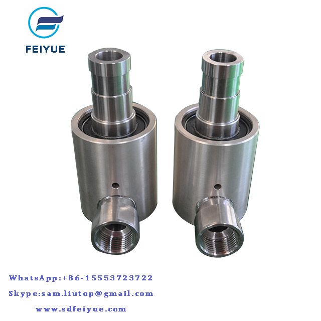 High quality flexible pneumatic hydraulic rotary union coolant high speed rotating unions for water