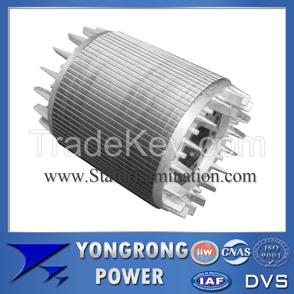 IE3 Super Efficiency Stator and Rotor cores for Rotating Motors and Generator
