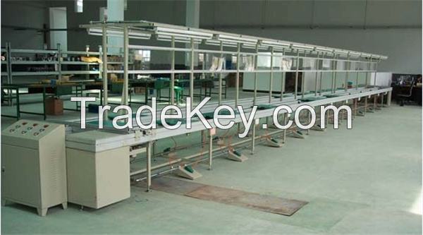 Aluminum profile for assembly line