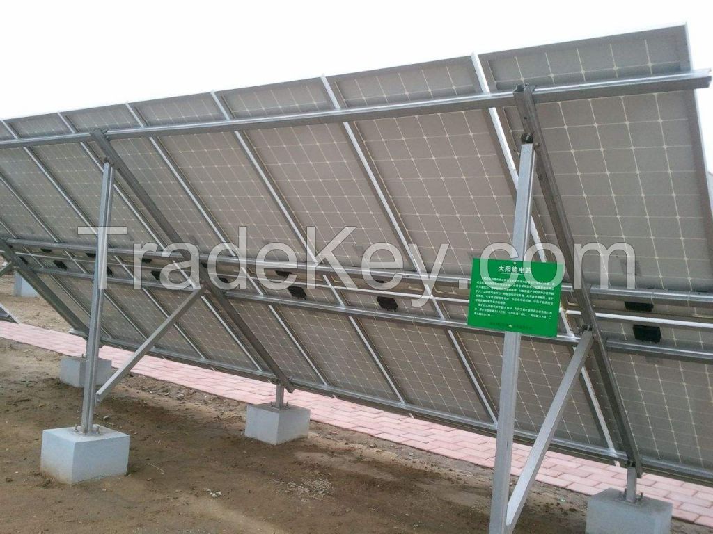 Solar-energy support frame