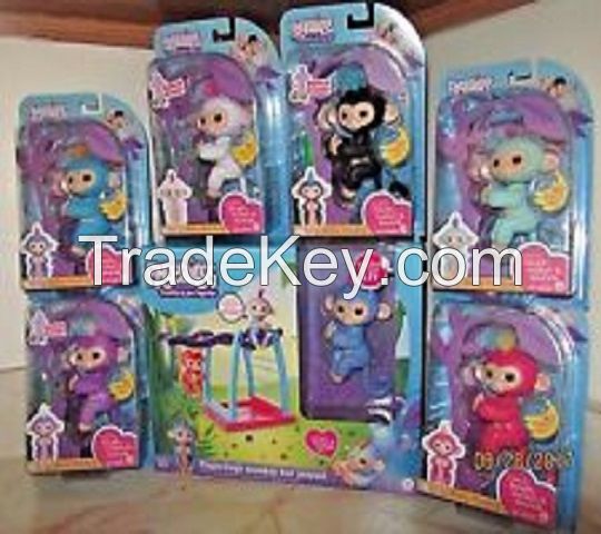 AVAILABLE IN NEW STOCK Fingerlings Baby Interactive Monkey BELLA PINK 6 SET