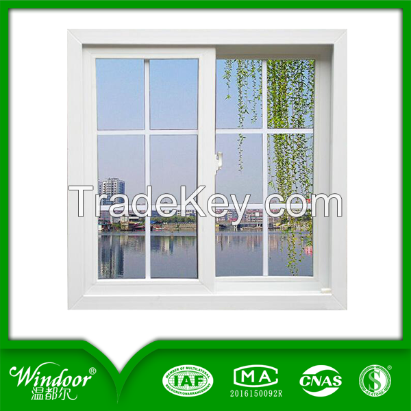 China Factory Double Glazed UPVC Window