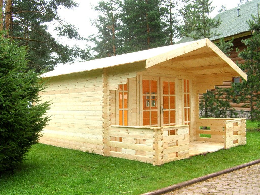 RUSSIAN DRY TIMBER GARDEN CABINS (PRE-FABRICATED SETS OF TIMBER BUILDING UNITS) from RUSSIA (export)