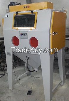 VACUUMED SANDBLASTING MACHINE