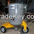 PRESSURIZED PORTABLE SANDBLASTING MACHINE