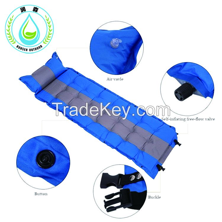 Moistureproof Sleeping  Outdoor Camping  Automatic Inflatable Mat