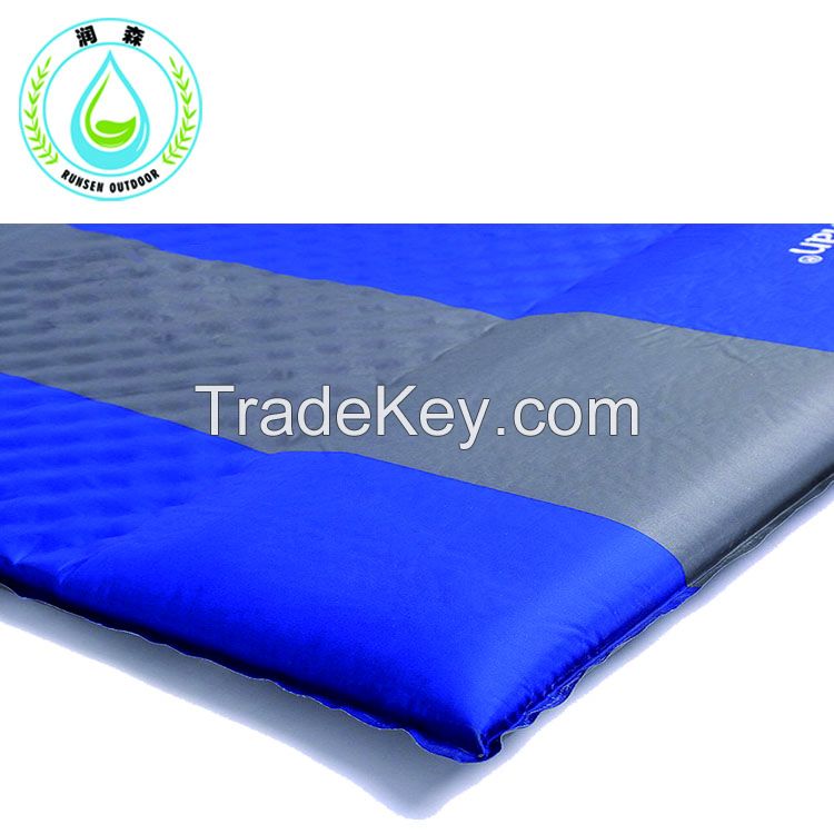 2 Person Self-Inflating Mattress Hiking outdoor Pad Travel Moisture-proof mat