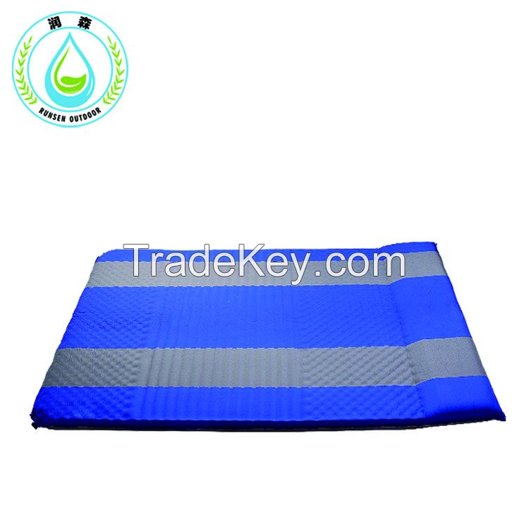 2 Person Self-Inflating Mattress Hiking outdoor Pad Travel Moisture-proof mat