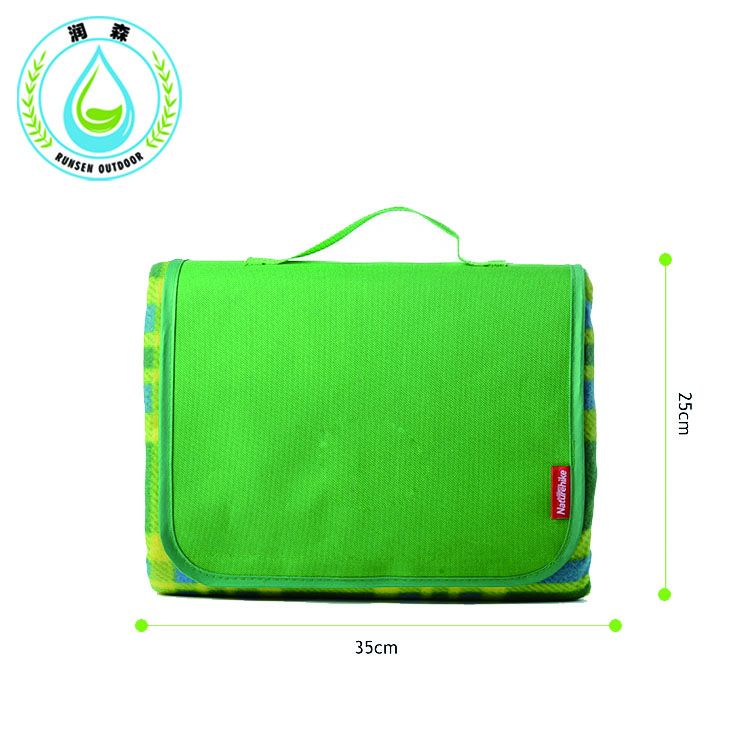 RUNSEN  Camping Mat Beach Picnic Mat Folding Outdoor Waterproof Multiplayer Baby Crawling Blanket Aluminum Film