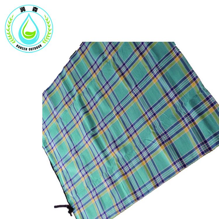RUNSEN Cashmere Plaid Picnic Mat Outdoor Camping Blanket Bottom Waterproof PVC Climb Carpet picnic mats