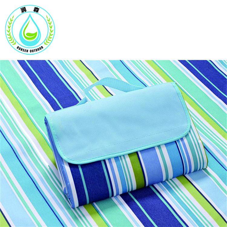 RUNSEN Outdoor camping mat air mattress picnic blanket picnic mat pads Aluminum Foil mats Double Side Camping Dampproof beach picnic mat
