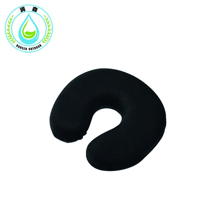 RUNSEN Memory U Shaped Travel Air Pillow Neck Support Head Rest Cushion Gift Comfortable inflatable Pillows