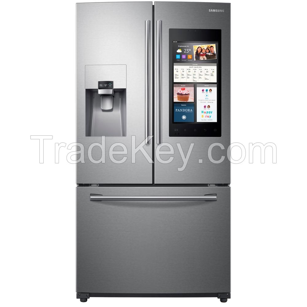 24.2 cu. ft. Family Hub French Door Refrigerator in Stainless Steel