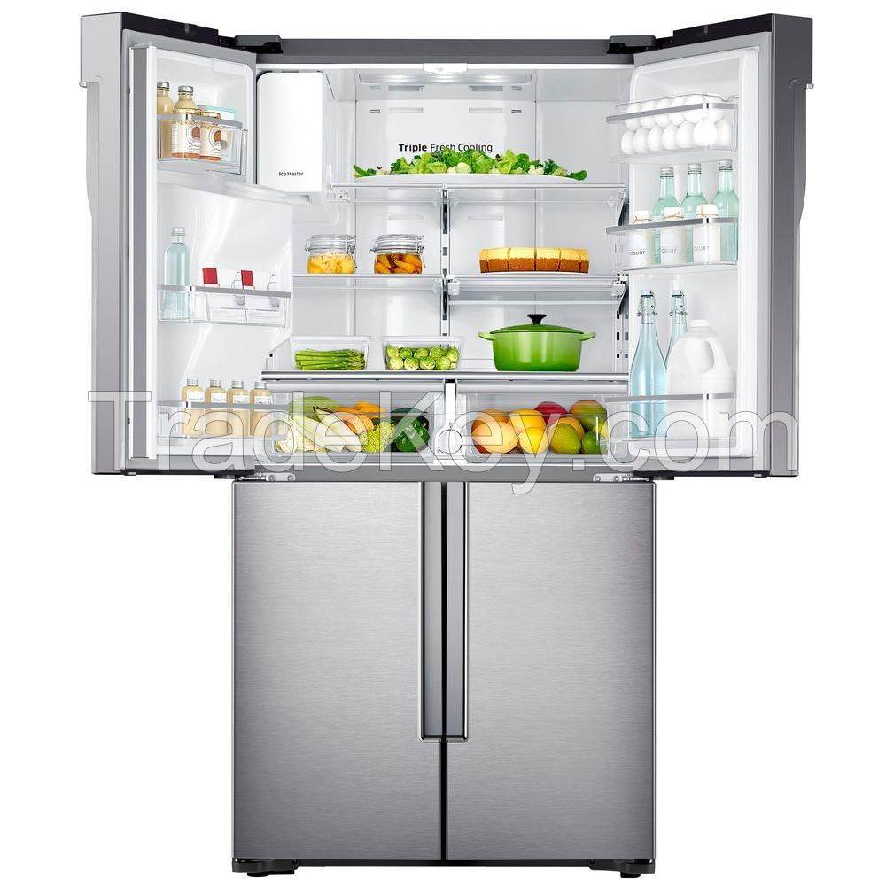 22.5 cu. ft. 4-DoorFlex French Door Refrigerator in Stainless Steel, Counter Depth.