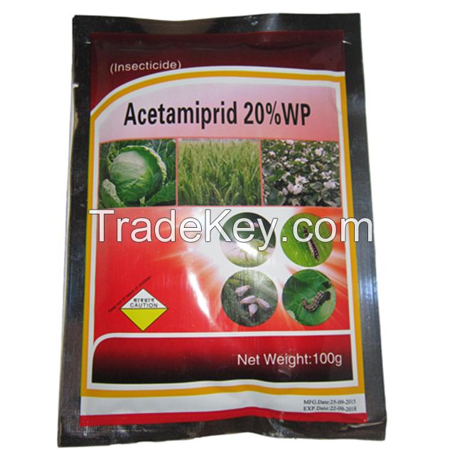 Pesticide insecticide Acetamiprid 20%SL, 20%SP, 25%WP, 70%WDG