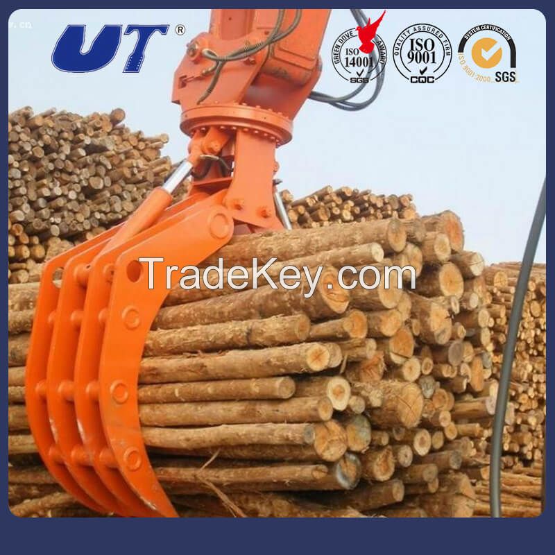 Hydraulic Rotary Log Grab Grapple