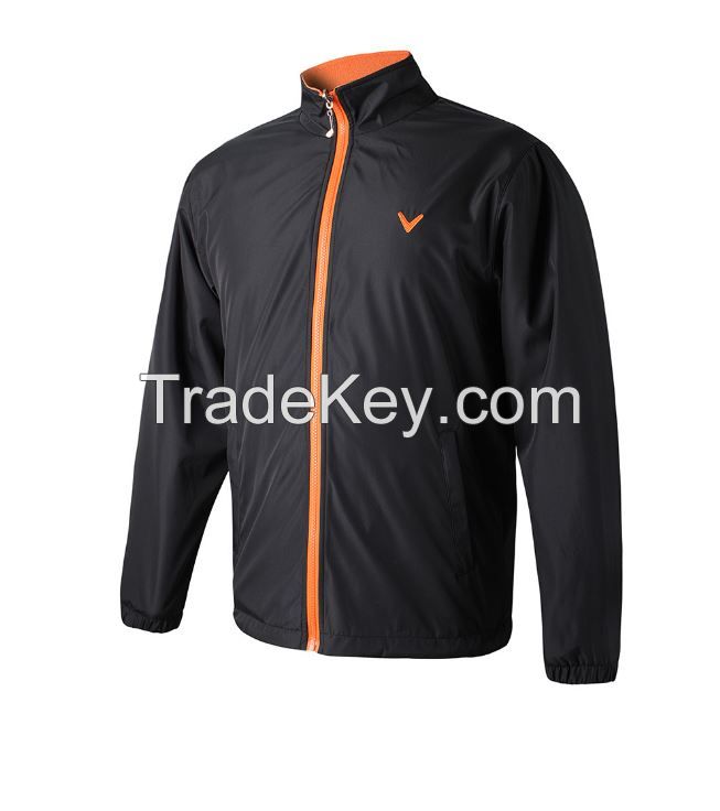 Wind coat for golf players causal sport coat