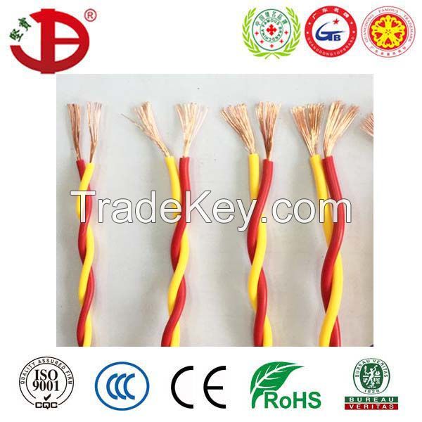 Copper Conductor PVC Insulated Twin Twisted Cable