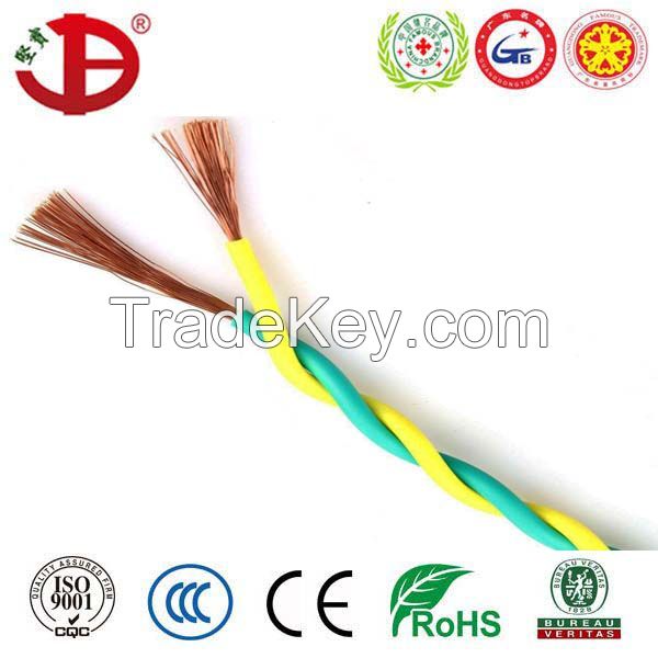 Copper Conductor PVC Insulated Twin Twisted Cable