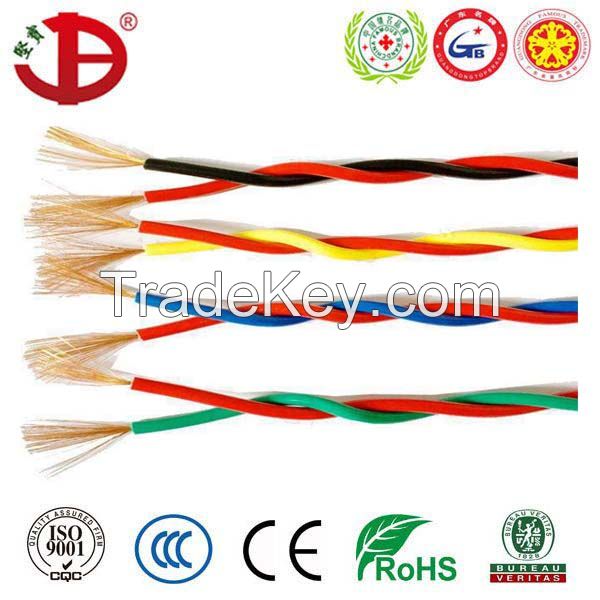 Copper Conductor PVC Insulated Twin Twisted Cable