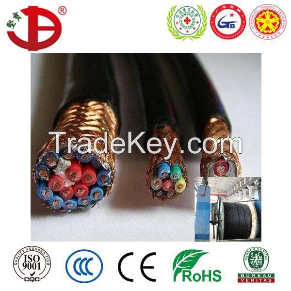 H05VVC4V5-F PVC Electrical Cable Flexible Shielded Cable