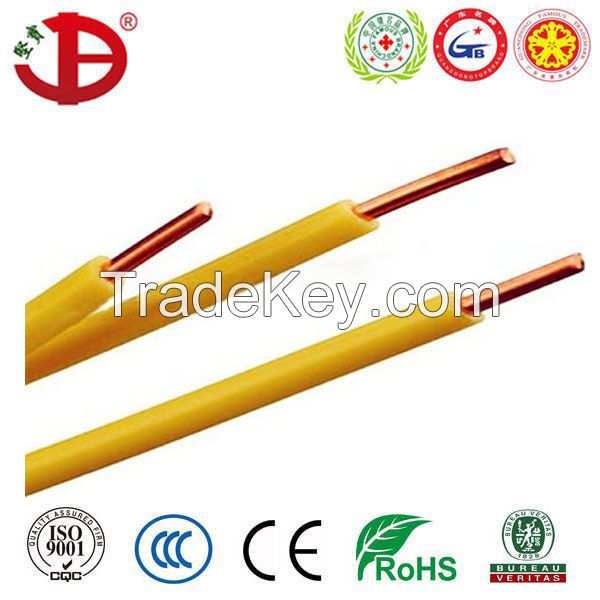 IEC60227 Cu PVC Single Core Cable 4mm2 BV Wire and Cable