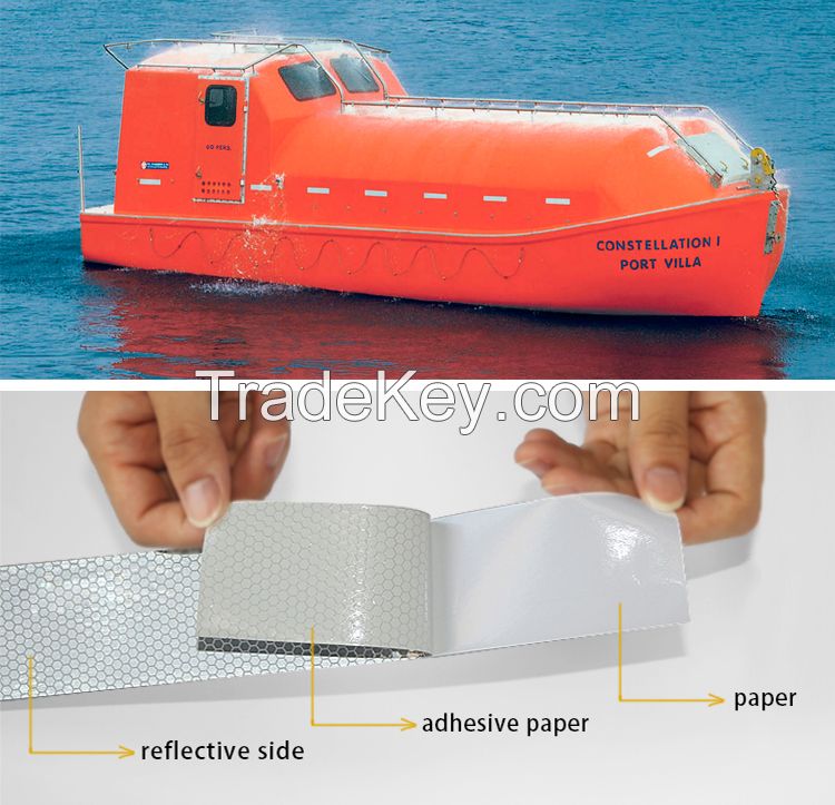 Conspicuity SOLAS Reflective Tape for Marine Equipment