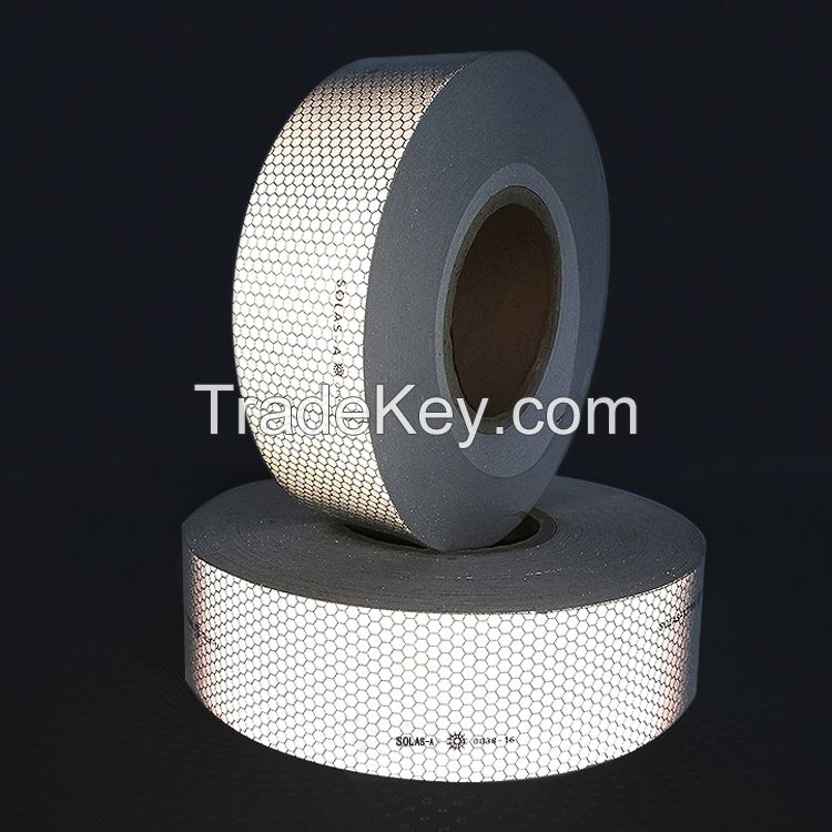 Outdoor Waterproof SOLAS Reflective Adhesive Tape for Life Bouy