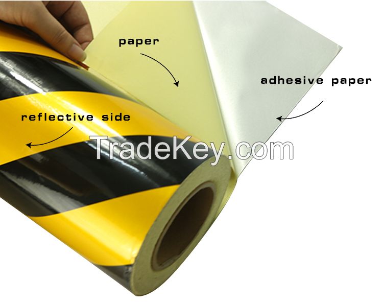 Self Adheisve Reflective Road Sign Tape for Highway Warning Tape