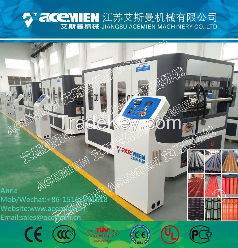 PVC Glazed Tile Making Extrusion Machine