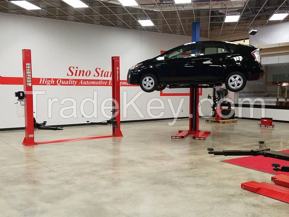 SIno Star hydraulic single post car lift for home garage