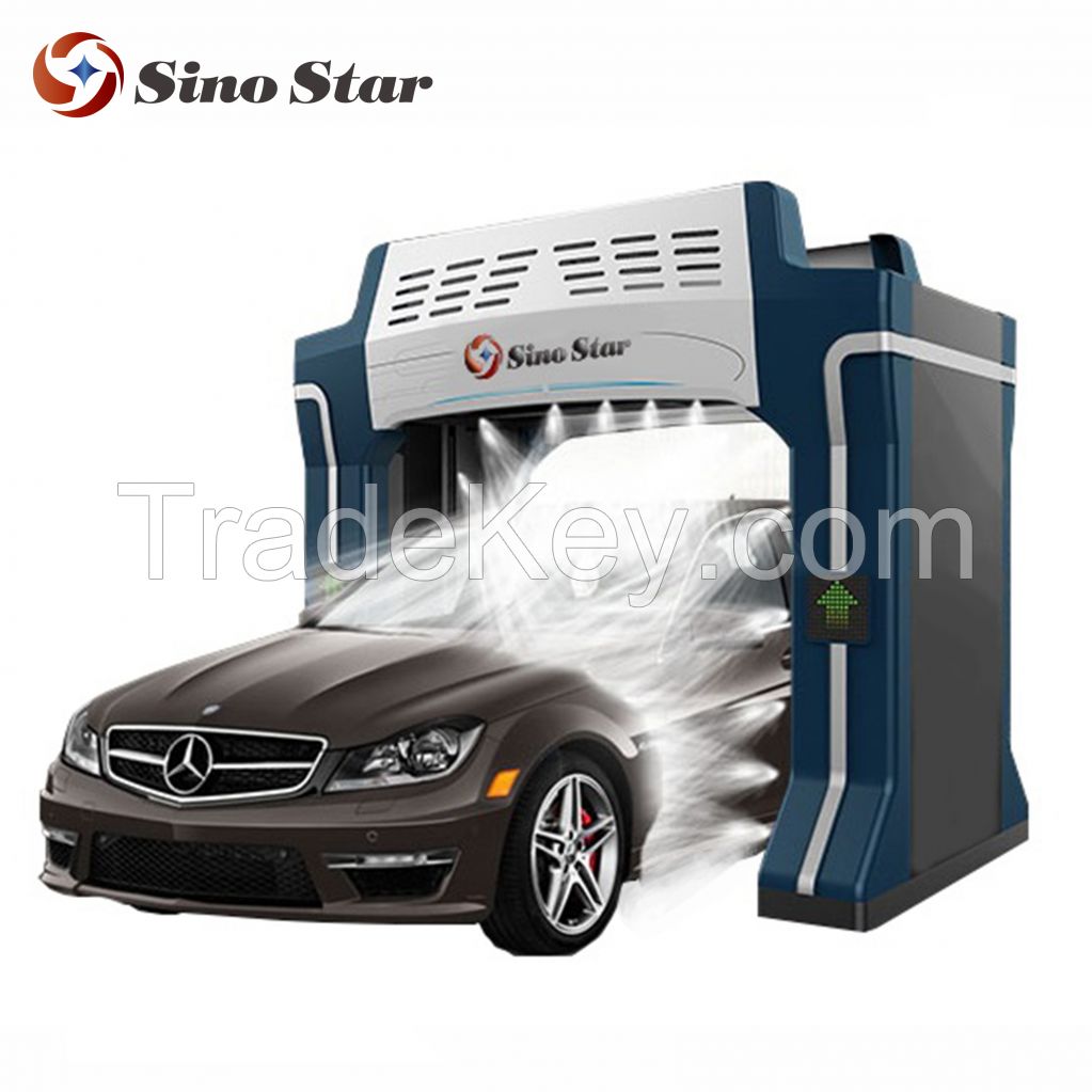 Rollover touchless automatic car wash machine 