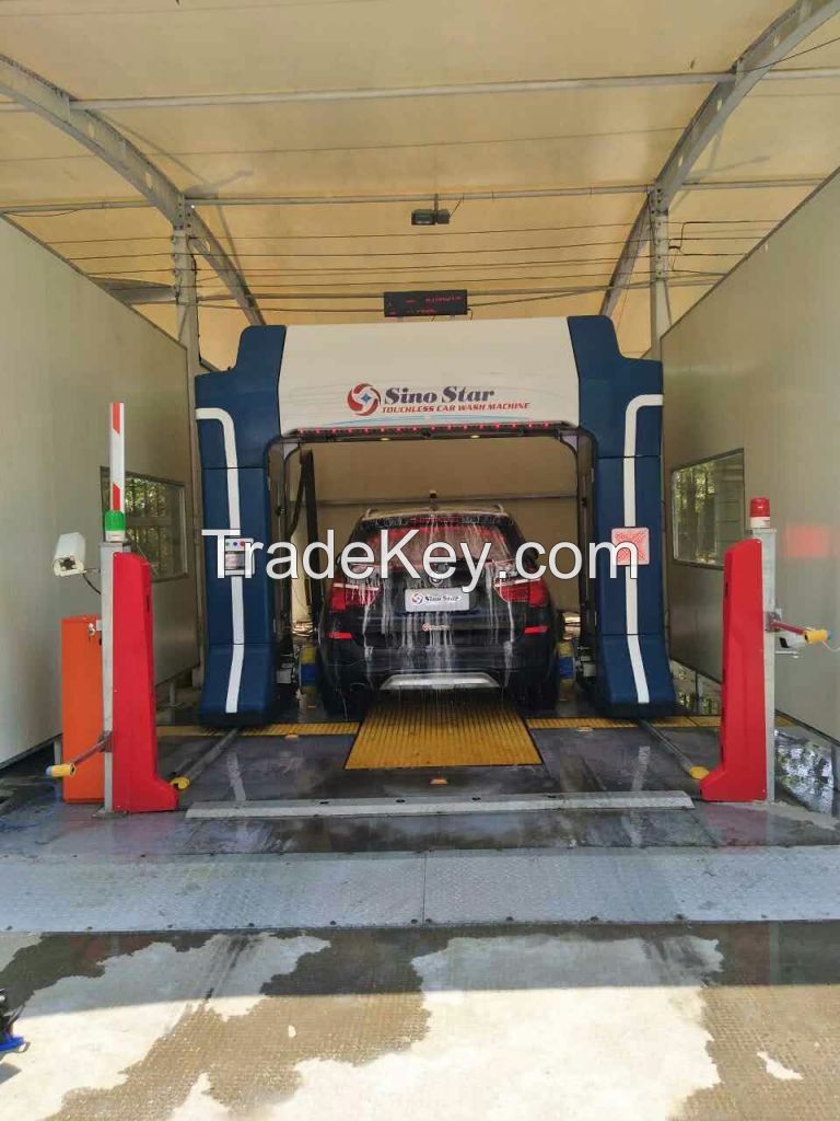 Rollover touchless automatic car wash machine 