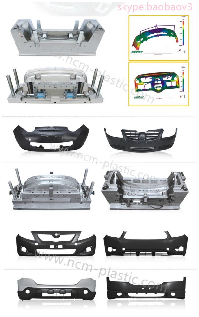 aftermarket auto body exterior parts bumper mold