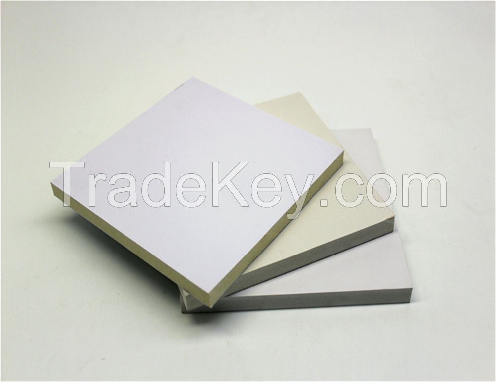 15mm/18mm white pvc celuka foam board for plastic formwork