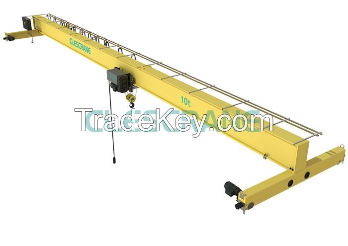 Clescrane 20 t single girder electric hoist overhead crane
