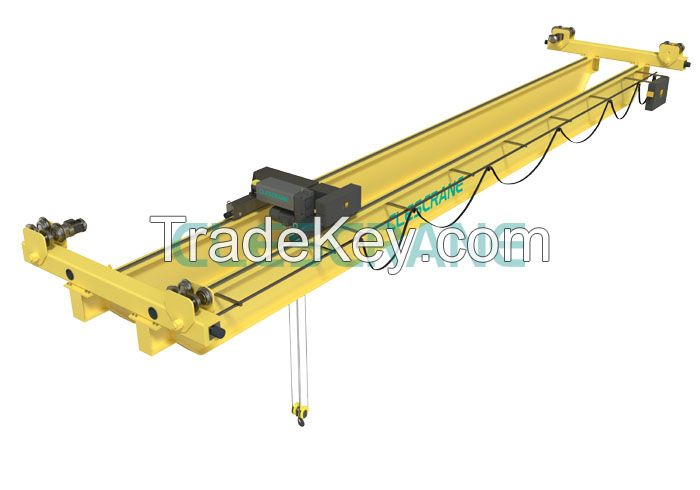 Clescrane electric single girder light suspension bridge crane made in china