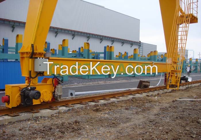 Clescrane 1-320t semi-gantry track travelling crane 