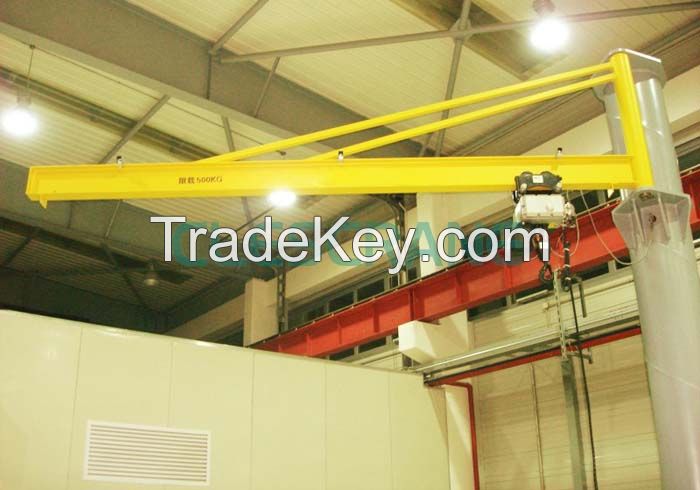 Clescrane 5t Pillar Mounted Slewing Jib Crane