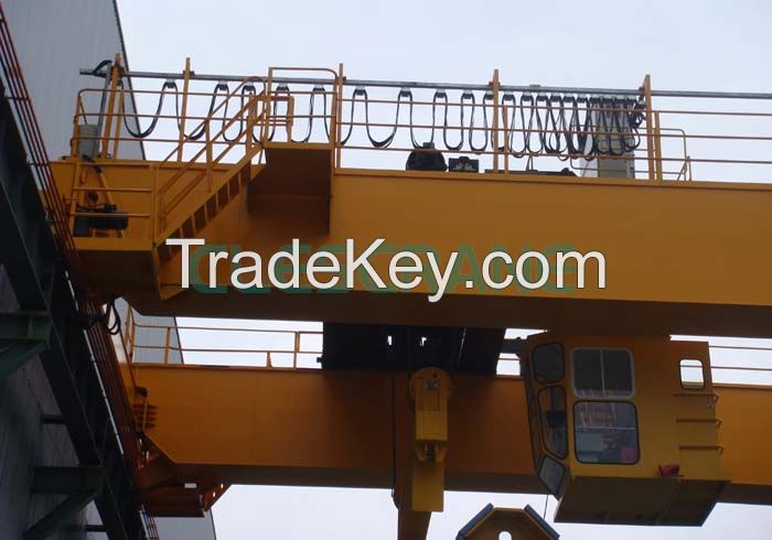 Clescrane 1-320t semi-gantry track travelling crane