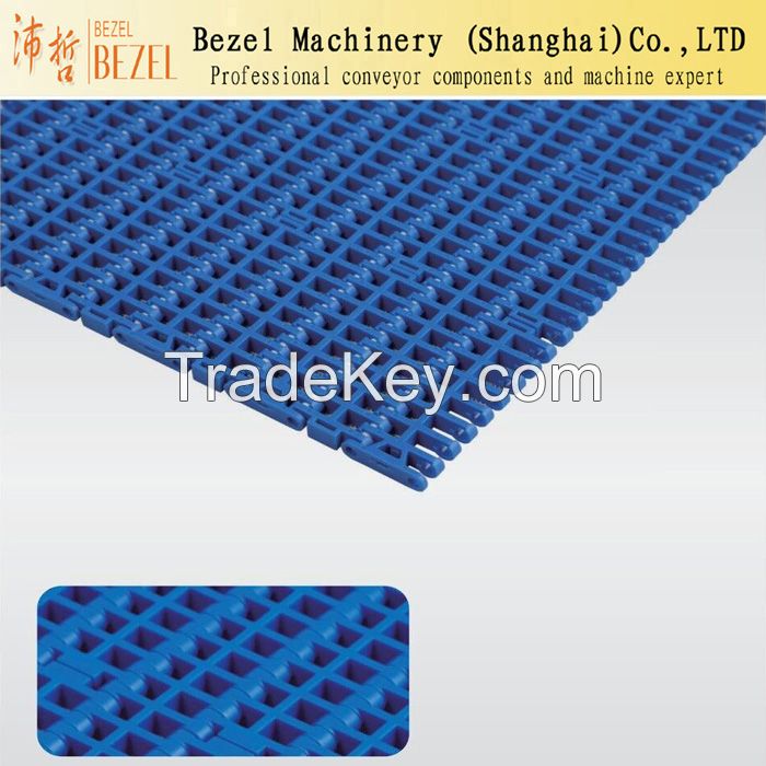 500 type 12.7mm pitch flat grid modualr belt