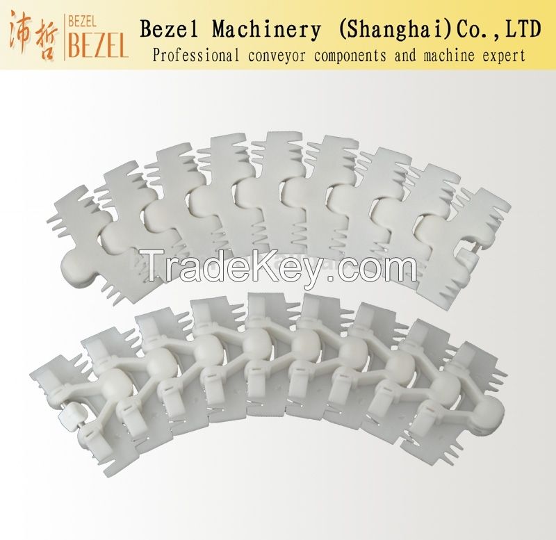 Plastic Curve flexible table top chain