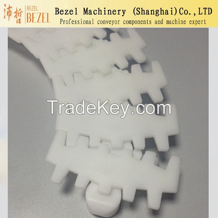 tooth slat top chain