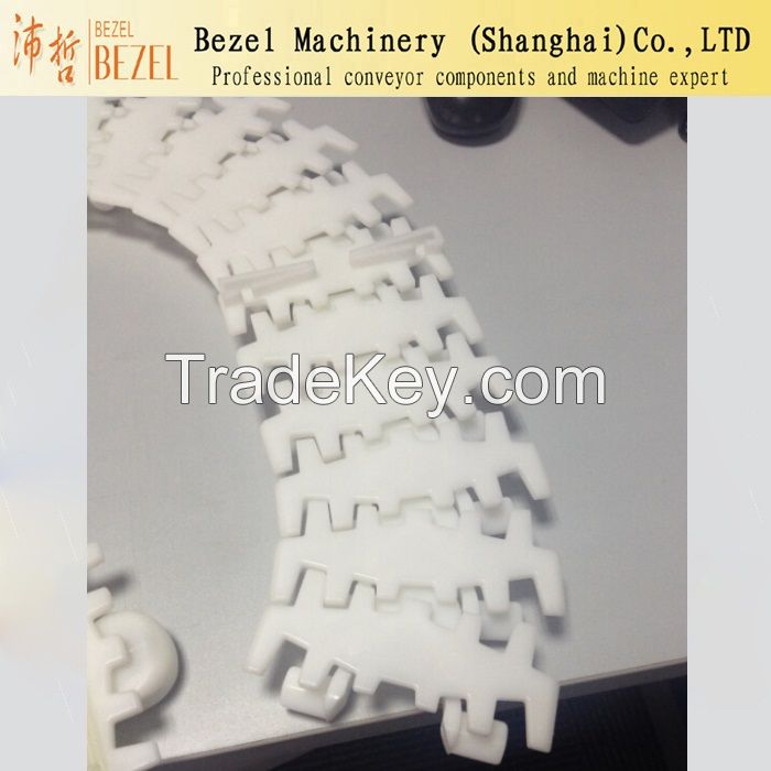 tooth slat top chain