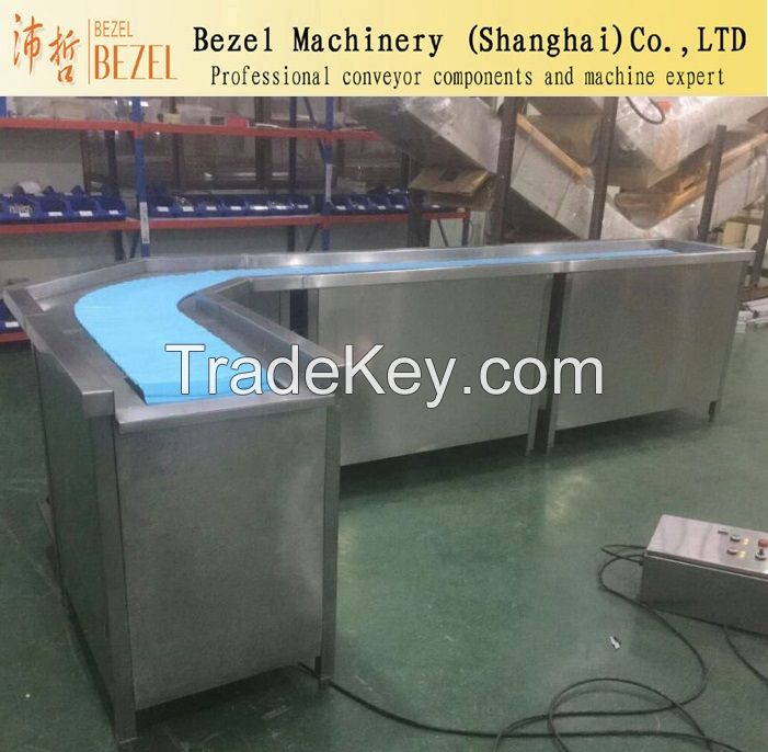 Curved or straight roller conveyors cheap