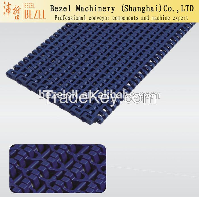 Special module belt for food conveyor