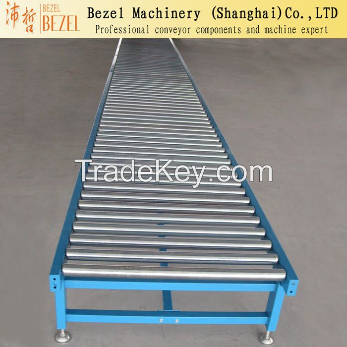 carbon seel roller conveyor tapered roller conveyor factory producer